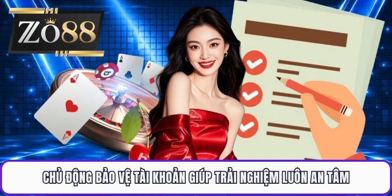 Chủ động bảo vệ tài khoản giúp trải nghiệm luôn an tâm