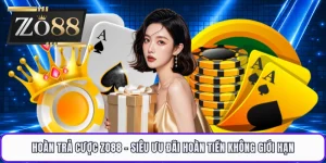 Hoàn Trả Cược ZO88 - Siêu Ưu Đãi Hoàn Tiền Không Giới Hạn