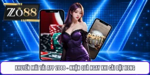 Khuyến Mãi Tải App ZO88 - Nhận Quà Ngay Khi Cài Đặt Xong
