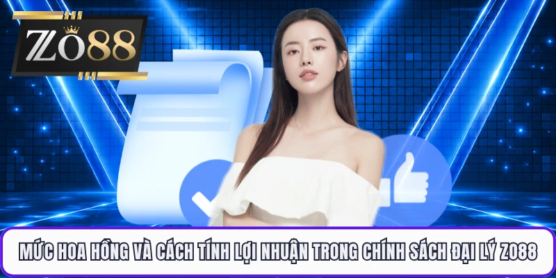 Mức hoa hồng và cách tính lợi nhuận trong chính sách đại lý ZO88