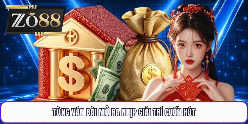 Từng ván bài mở ra nhịp giải trí cuốn hút